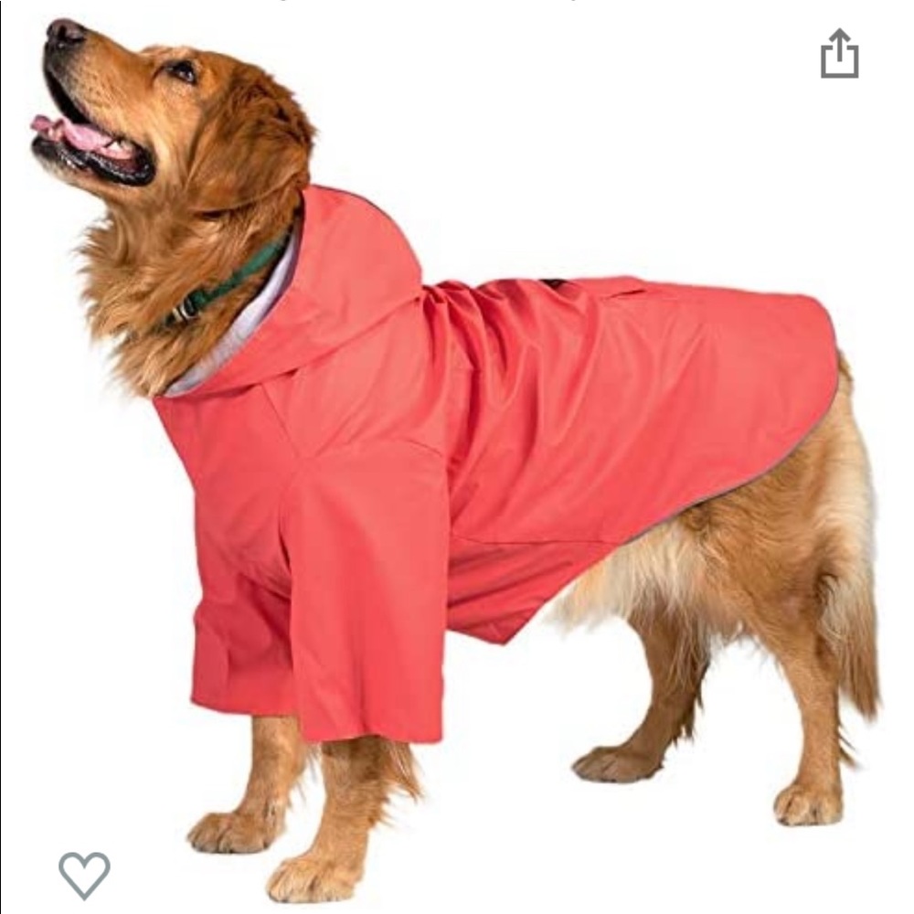 Dog rain jacket by king camp